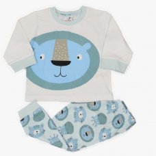 WF3864: Baby Boys  Jungle Print Pyjama (12-24 Months)